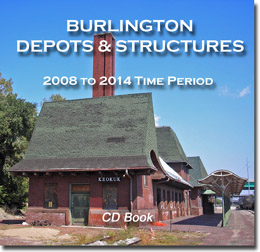 [Burlington Depots & Structures CD Book]