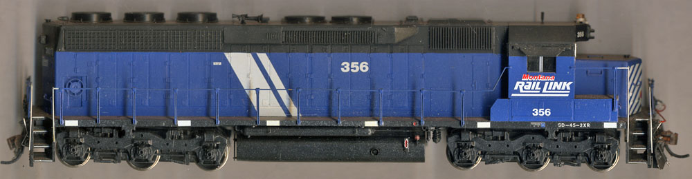 [Montana Rail Link EMD SD-45 Locomotive #356]