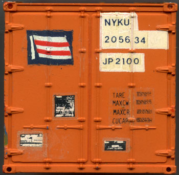 [Nippon Yusen Kaisha 20' Corrugated-Side Container #205634]